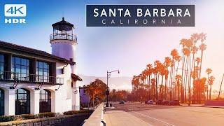 CALIFORNIA 4K - Santa Barbara Cinematic Relaxation Film with calming music.