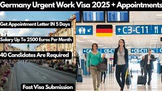 Germany Work Visa 2025,Germany Work Visa Step By Step,Germany Vlog,Germany Work Permit,Germany Jobs,