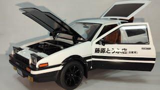 TOYOTA TRUENO AE86 Sprinter металлическая модель 1:16 фирма OK со звуком и светом.