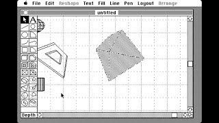 Apple Macintosh - Mac3D v1.0 (1986) Challenger Software