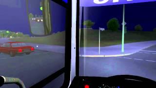 Omsi: Ikarus 415 test drive Grundorf line 76 (ZF Gearbox)