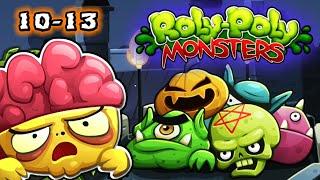 ROLY POLY MONSTERS - Эпизод 6 уровни 10-13 ИДЕАЛЬНОЕ прохождение все секреты ЛОГИЧЕСКИЕ игры #22