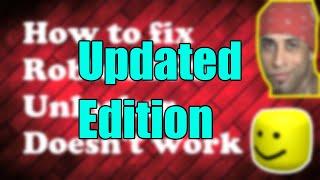 How to fix Roblox FPS Unlocker Not Working 2021 (Short Edition)