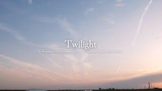 Twilight  | haruka nakamura | The beauty of that moment as the sun sets and night comes.