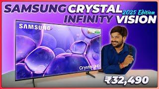 Samsung Crystal Infinity Vision 43" 4K (2025) Review: Infinity Screen, Crystal Clarity! 
