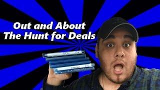 Out and About:  The Hunt for Deals!