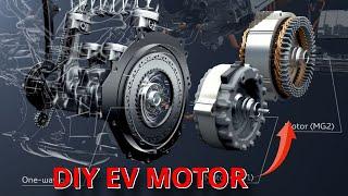 Prius Gearbox as a DIY EV motor