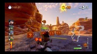 Crash Team Racing "Nitro Fueled": Dingo Canyon [1080 HD]