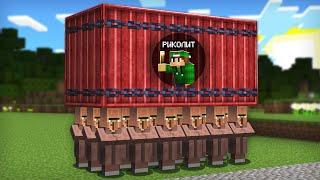 ЗАЧЕМ ЖИТЕЛИ ЗАКРЫЛИ МЕНЯ В КОНТЕЙНЕРЕ В МАЙНКРАФТ | Риколит Minecraft