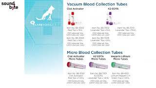 CarePoint™ VET Blood Collection Tubes - SoundBytes by Veterinary Advantage