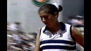 Monica Seles vs. Jana Novotna Roland Garros 1996 QF 