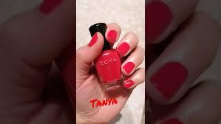 TANYA ZOYA REGULAR NAIL POLISH RED