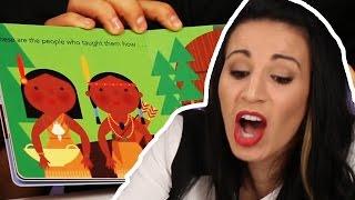 Native Americans Review Thanksgiving Storybooks