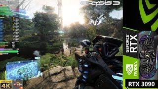 CRYSIS 3 Very High Settings 4K | RTX 3090 | Ryzen 9 5950X