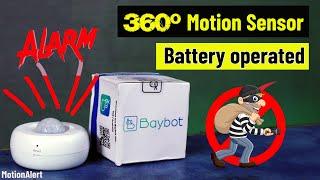  Baybot MotionAlert: Battery Operated Motion Sensor with WiFi 