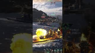 One Shot - Grosser Kurfurst vs Stalingrad #Shorts #wows #worldofwarships