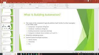 Brief Overview of Pre Building Automation