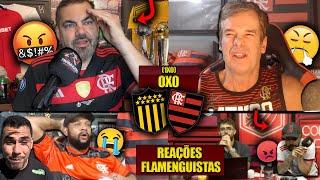 REAÇÕES dos FLAMENGUISTAS FURIOSOS com a ELIMINAÇÃO - PEÑAROL 0X0 FLAMENGO [REACT LIBERTADORES 2024]