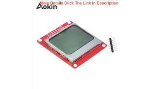 Deal Smart Electronics 84*48 84x84 LCD Display Module Monitor White backlight adapter PCB Nokia 511