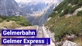 Gelmer Funicular Express Gelmerbahn Express  ⬇️