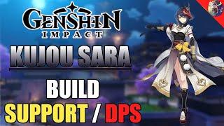 LA MIGLIORE BUILD PER KUJOU SARA! [GENSHIN IMPACT 2.1]