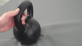 Review Rogue e-coat cast iron kettlebell. better than Wolverson? Rogue Europe