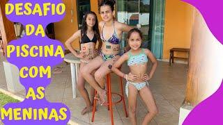 DESAFIO DA PISCINA BRINCADEIRA ENTRE AS MENINAS