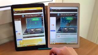 Teclast X98 Air 3G Vs Cube i6 3G speedtest.net benchmark