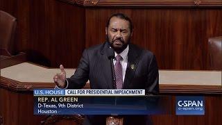 Watch Rep. Al Green call for Trump's impeachment