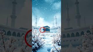 Khuda Ka Ghar Phoolon Mein | Aisa Manzar Pehli Baar Dekha  #HolyKaaba #BlessedView #shorts