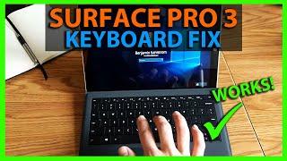 How To Fix a Surface Pro 3 That Won't Connect To Keyboard or Type Cover