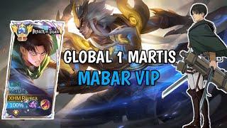 LIVE GLOBAL 1 MARTIS MABAR VIP MENCARI WS - Mobile Legends