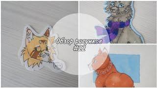 Обзор рисунков Котов-Воителей #22