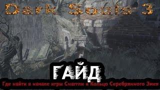 Dark Souls 3 - Гайд: Где найти в начале игры Снаггли и Кольцо Серебряного Змея