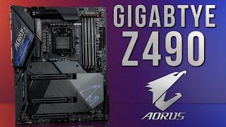 Gigabyte Z490 Motherboards: Vision G, Pro AX, Aorus Ultra, and Aorus Master