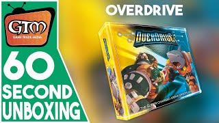 Overdrive by Mantic Games  | Game Trade Minute | (A 60 Second #Tabletopgaming Snapshot)