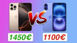 Vermeide diesen Fehler! iPhone 16 Pro Max VS iPhone 16 Plus (Vergleich)