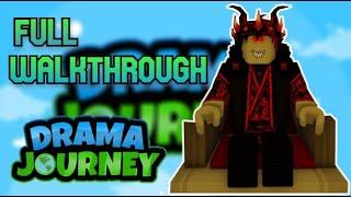 How to get Good & Bad Ending + Full Walkthrough | Roblox Drama Journey