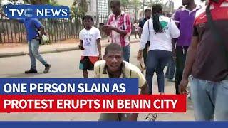 One Person Slain As Protest Erupts In Benin City