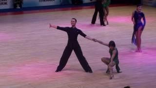 Mikhail Voronin - Anastasia Pavlova DanceForum 2017 WDSF int Open Latin 1/4 Rumba