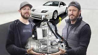 Complete! Dual Tesla Motors in an AWD Nissan 300ZX