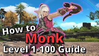 Dawntrail 7.05 Monk All In One Guide for Level 1-100: From Beginner to Experienced!