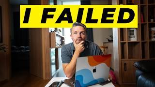 My App Failed - My Brutal 6 Months Building a Startup