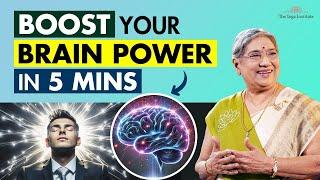 5 Secret Brain Techniques to Boost Your Brain Power in Just 5 Mins | Improve Memory & Concentration