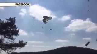 US military drops parachute-free technique