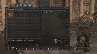 Dark Souls 2 Ring of Binding Location (Limits HP reduction when hollow)