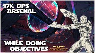 [Commentary] Arsenal Mercenary 17k DPS Objective Voidstar - SWTOR 7.6 PvP