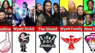 WWE Stables and Their Logo. Wyatt Sick6. The Shield. The Bloodline. The New Day