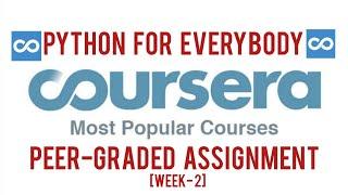 Coursera:Python for Everybody Peer-Graded Assignment Solution Installing Python screenshot Solutions