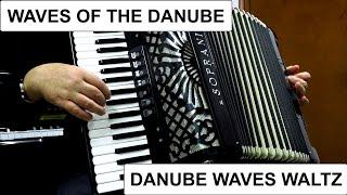 WAVES OF THE DANUBE - DONAUWELLEN WALZER - ACCORDION FAMOUS WALTZES